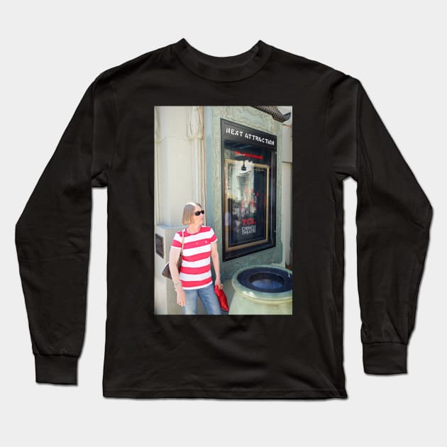 Waiting at Graumans Long Sleeve T-Shirt by bobmeyers